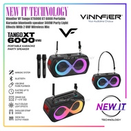 Vinnfier VF Tango XT6000 XT 6000 Portable Karaoke bluetooth speaker 300W Party Light Effects With 2 