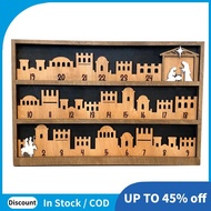 Advent Calendar for the Birth of Jesus, Countdown to Jesus, Wooden Advent Calendar, Christmas Holida