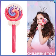 Cartoon Musical Lollipop Toy Portable Lollipop Toy Glowing Lollipop Toy Musical Lollipop Stick Kids 