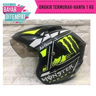 HELM INK MERK BXP - [PROMO HARGA TERMURAH] Busa Dapat Dilepas - Merk  Free Packing Bubble !! Helm He