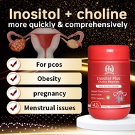PCW Inositol Plus Choline Bitartrate, Myo Inositol ,For PCOS women, Support Regular Menstrual Period
