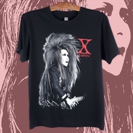 X japan-hide Heavy Metal Rock Band T Short Sleeve T-Shirt Imported Abroad