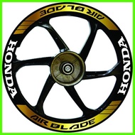 ❀ ◩ Honda Airblade 150 Quality Reflectorized Mags Decals Sticker