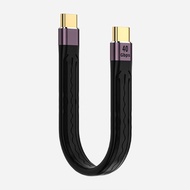 Soft Board FPC USB 4.0 Type-C Cable Support 100W PD 3.0 Fast Charging, 8K@60Hz UHD Video, 40Gbps Dat