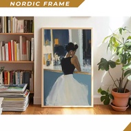 Wall painting, Regency Dress Bridgerton Kate Wall Art Masquerade Party Home Decor Victorian Ball Gow