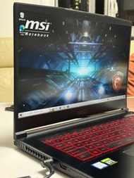 RTX 2060 8GB/16/32/64GB Ram 新淨獨顯超輕薄GF65 Thin 9SEXR 6核12線程約12個CPU在運作打機gaming laptop發光鍵盤, 強勁RTX2060 所有