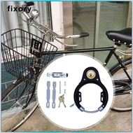 fixory Motorbike Security Lock Disc Brake Cycle Lock Metal with 2 Keys Wheel Lock for