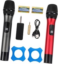 SUPVOX wireless microphone voice amplifier speaker mic karaoke mic cordless mic dynamic microphone mic protection silicone ring portable microphone aluminum alloy Multifunction Carla