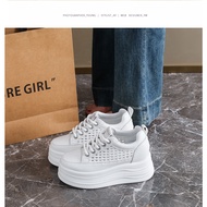 Women Sneakers Non Slip Platform Height Increase Casual Flexible Sole Grip Sole