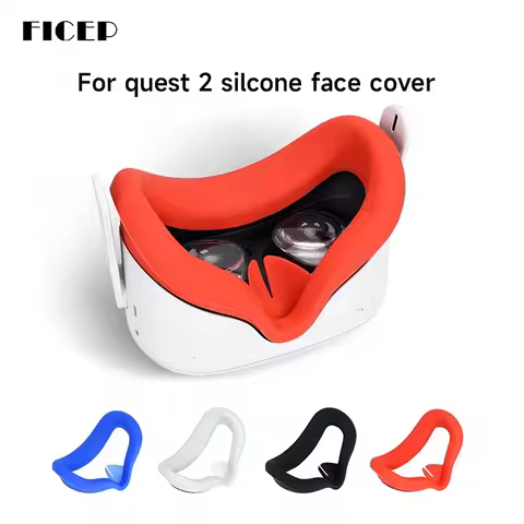 Ficep For Oculus Quest 2 Replacement Face Pad Cushion Face Cover Bracket Protective Mat Eye Pad for 