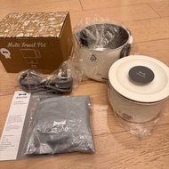 BRUNO 雙電壓便攜電煮鍋 旅行小電鍋連專用蒸隔