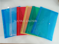 MAP KANCING PLASTIK PUNGGUNG DATA PLUS GROSIR / MAP KANCING PLASTIK ECERAN