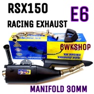 RSX150 RACING EXHAUST E6 28MM/30MM/32MM ESPADA