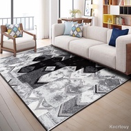 ✆✆㍿Karpet gaya minimalis Nordic ruang tamu moden geometri sofa kopi meja kusyen bilik tidur sisi kat