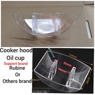 Rubine cooker hood oil cup (1pcs) RCH-BOXLINE X-90SS / RCH-MARIA-SS