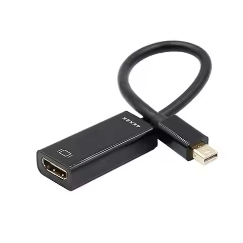 Mini DP DisplayPort to HDMI-compatible Adapter Cable 4K Mini DP to HDMI HDTV Female Converter Compat