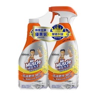 Mr. Muscle威猛先生超強效PLUS廚房清潔劑噴槍500g+補充裝500g 356230