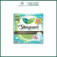 Băng Vệ Sinh Laurier Siêu Mỏng Ngày Super Slimguard 22cm 10 miếng