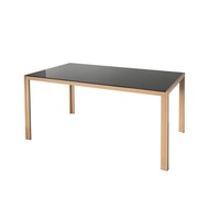 Delicato โต๊ะอาหารท็อปกระจก ขนาด 90x150x75ซม. Hunny-BK