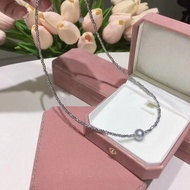 真多麻閃閃鏈 天然海水珍珠 真多麻 銀項鏈