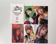 NewJeans hanni omg 專輯小卡set