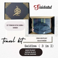 [Set Saidina Abdullah]Set Kain Pelikat+Kopiah+Box