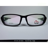 EVISU EVH-8160 福神眼鏡 膠框 可配抗藍光/多焦點/全視線變色鏡片 黑色