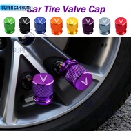 4Pcs/Set Vinfast Car Tire Valve Cap Wheel Stem Air Cover Metal Dust-proof Tyre Valve Cap For Vinfast
