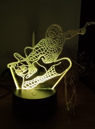 Đèn ngủ LED 3D trang trí Người nhện