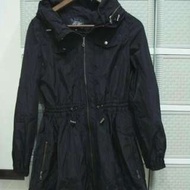99新轉賣DITA/JOAN/abito黑色洋裝式風衣外套全新m號原價7700