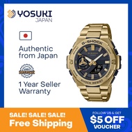 CASIO G-shock GST-B500GD-9A G-STEEL GST-B500 Series Tough Solar mobilelink Bluetooth  Wrist Watch For Men from YOSUKI JAPAN / GST-B500GD-9A (  GST B500GD 9A GSTB500GD9A GST-B500 GST-B500GD GST-B500GD-9 GST B500GD 9  )