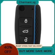 Silicone Car Key Cover Car Remote Key Fob for VW Polo Phaeton Skoda Seat Bora