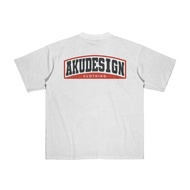 AKUDESIGN Rotor Oversize T-Shirt 210gsm Cotton White