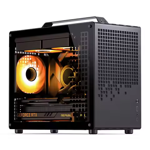 JONSBO Z20 MATX ATX PC Case Chassis 20L Detachable Handle Case 163mm Air-Cooled Graphics Card Type-C