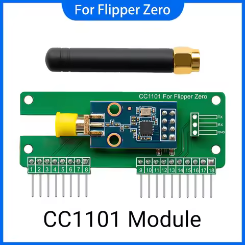 For Flipper Zero WiFi CC1101 SubGhz 433Mhz Development Board GPIO CC1101 Mouse Module For Flipper Ze