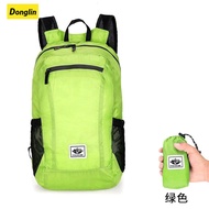 Donglin 20L กระเป๋าเป้สะพายหลังน้ำหนักเบา Ultralight เป้พับได้เดินทางกลางแจ้งเดินป่าเด็กผู้ชายผู้หญิงกระเป๋ากันน้ำขนาดเล็กขนาดเล็ก