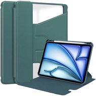 PU leather flip rotary stand case for 2026 iPad Air 13 inch M4 A3461 A3462 A3464 M3 A3268 A3269 A327