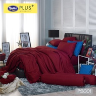 [MID YEAR SALE ลด 80%] Satin Plus ผ้านวม ขนาด100"x90" (6 ฟุต) สีพื้น