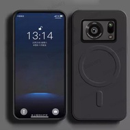 Sharp Aquos R6 Casing Phone Case Cover Fundas Camera Protect Support Magnetic Wireless Charger with 