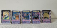 龍珠閃卡龍珠閃咭Dragon ball Z  slide Film blue Collection龍珠電影系列藍色一套5張