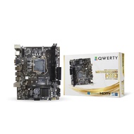 MOBO QWERTY H110 NVME Motherboard H 110 DDR4, LGA 1151 1 YEAR WARRANTY