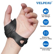VELPEAU Flexible CMC Thumb Brace - Soft Rubber Thumb Splint for Arthritis Pain and Support, Comfort 