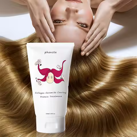 Collagen Hair Mask Coaring Protein Treatmenx Head & Shoulder Shampoo Conditioner Repair Dry Fizzy Th