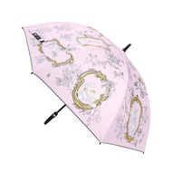 (Looney Tunes 樂一通) 兔巴哥 鏡花水月(粉) 黑膠防雷直傘
