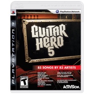 Hero 5 Guitar - PS3 game Disc [NEED PS3 H.ACK]