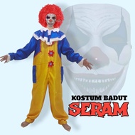 kostum badut seram pennyewise IT ukuran dewasa