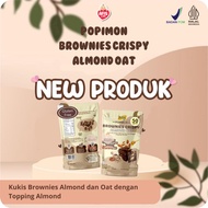Afis Popimon Brownies Crispy Almond Oat - Camilan Sehat