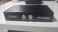 VGA Switch 2 in 1 out VGA 切換器 2進 1出