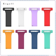 [Eigell] Silicone Nurses Watch Fob Clip On Strap Midwives Lightweight for Garmin Gift
