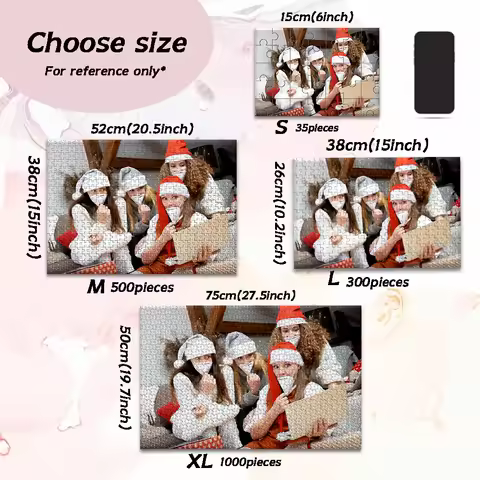 35/300/500/1000pcs Custom Photo Customized Picture Personalized Picture Custom DIY Personalised Phot